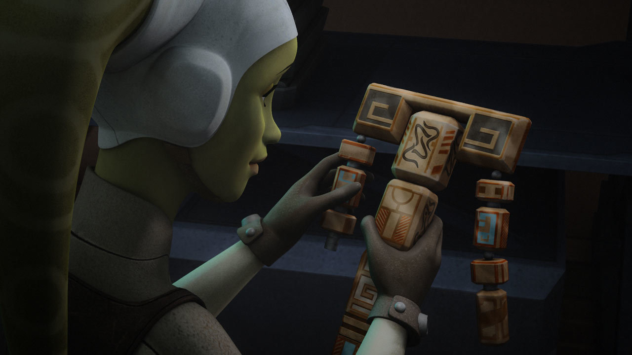 Hera Syndulla takes a look at her family's Kalikori