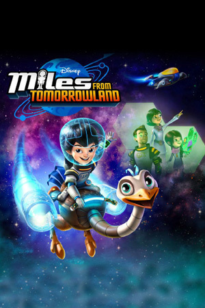 Miles From Tomorrowland – Miles and Merc Colouring Page | Disney Junior ...