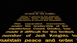 Star Wars: Episode II Attack of the Clones - Opening Crawl