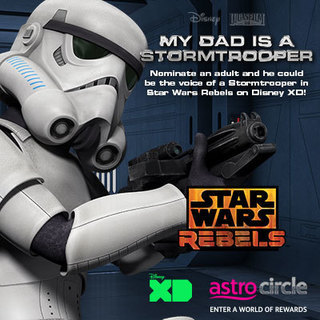 Nominate an adult to voice as a Stormtrooper now.