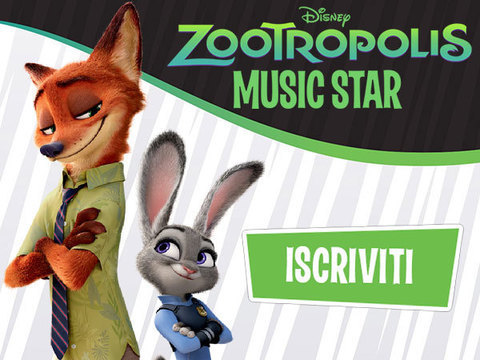 concorso musicale Zootropolis Music Star