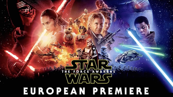 Star Wars: The Force Awakens European Premiere