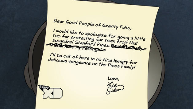 Gideon Letter Revenge Disney XD Disney Video