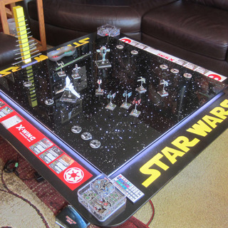 Fully Operational Fandom: Incredible Custom X-Wing Miniatures Gaming Table