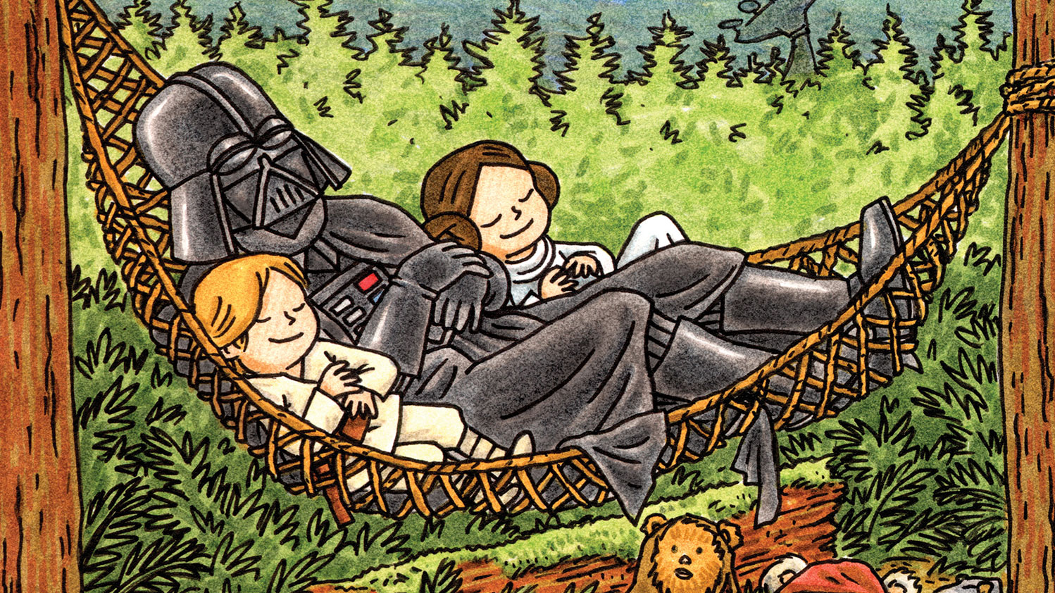 Darth Vader and Son by Jeffrey Brown