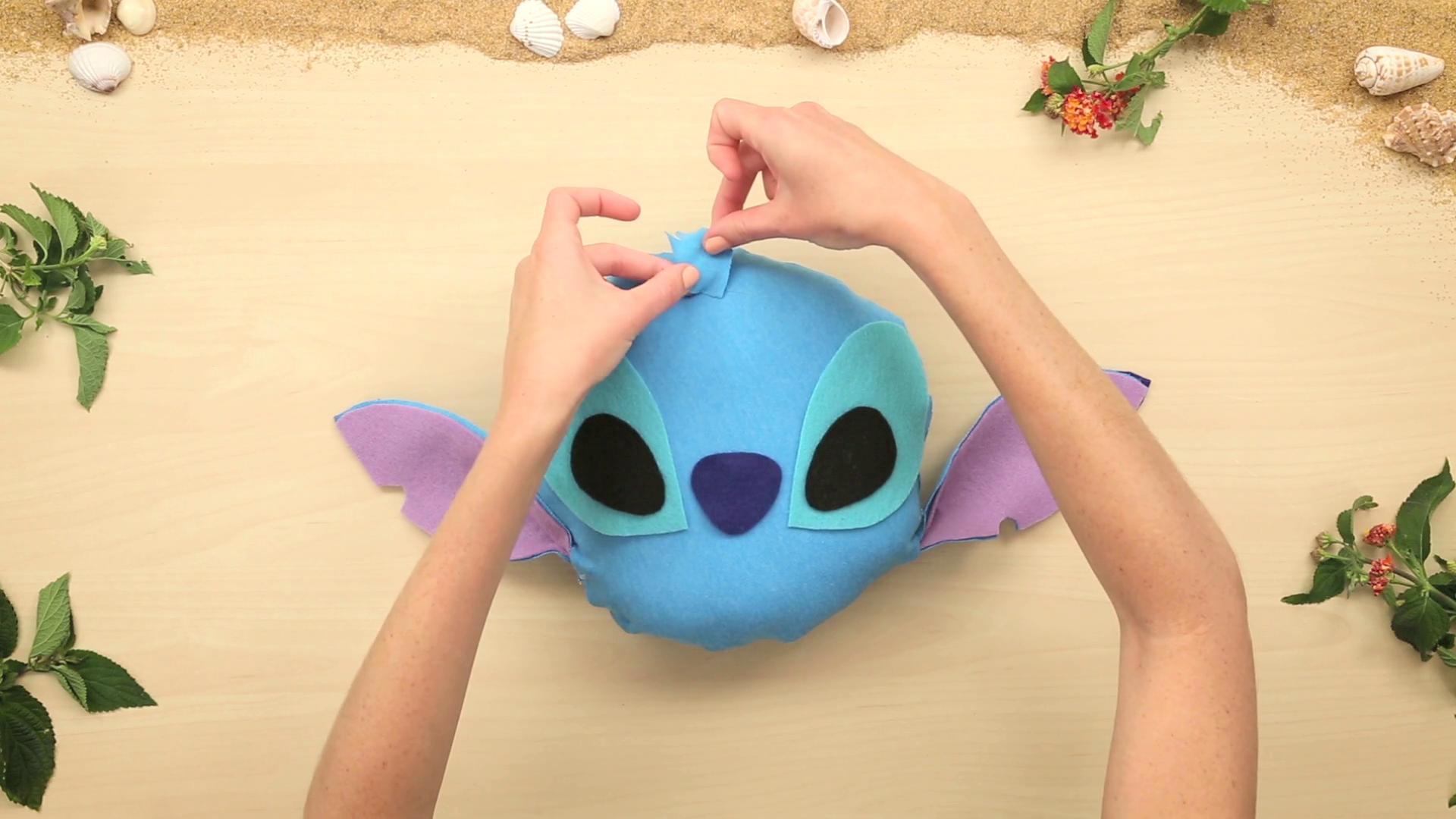 disney store stitch pillow