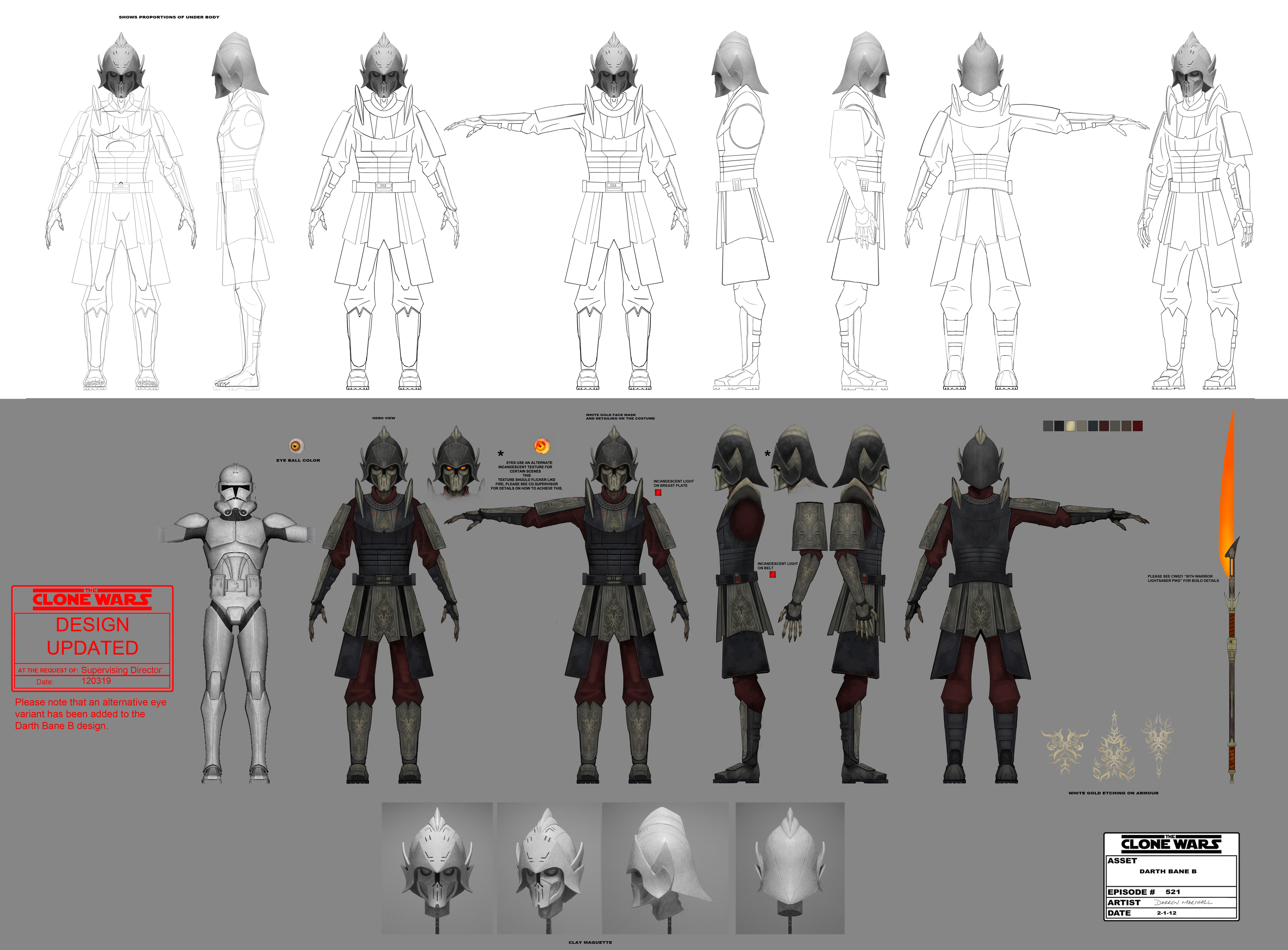 star wars darth bane lightsaber