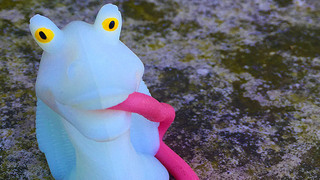 Collectibles from the Outer Rim: Jar Jar Sticky Tongue Toy!