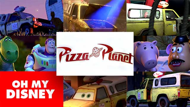 pizza planet truck every pixar movie