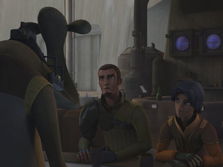 "Imperials have locked down the ports and put Destroyers in orbit."