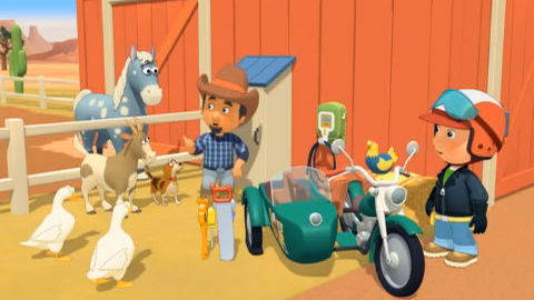 Manny's Motorcycle Adventure: Handy Farmer | Handy Manny | Disney Video