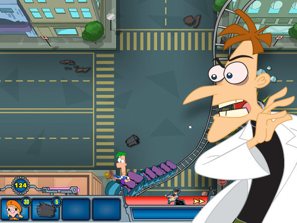 Gry Fineasz I Ferb Kolejka Górska Fineasz i Ferb Informacje i aktywności - Disney XD Polska