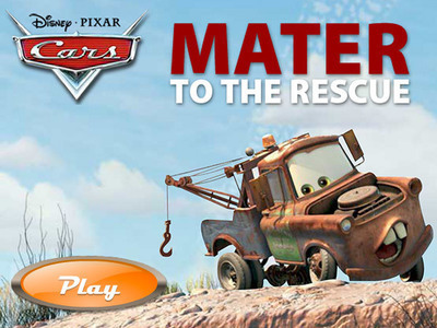 cars mater to the rescue game