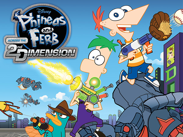 phineas and ferb across the 2nd dimension