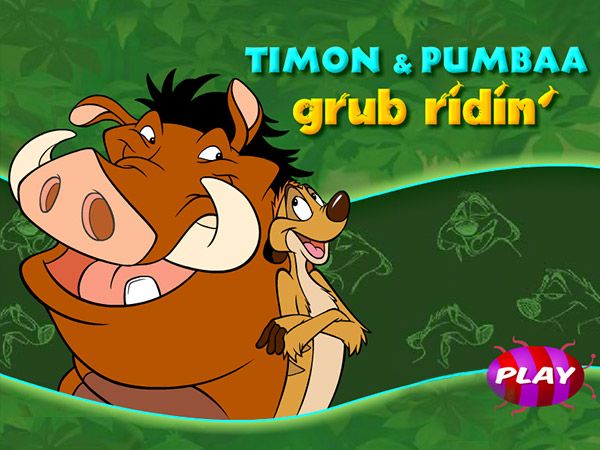 Play free timon and pumba jungle games