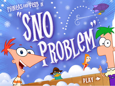 Jogo Phineas e Ferb: S'no Problem
