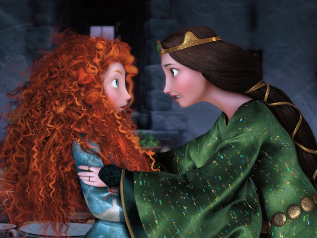Though they may disagree, Merida and her mom argue from a place of love.