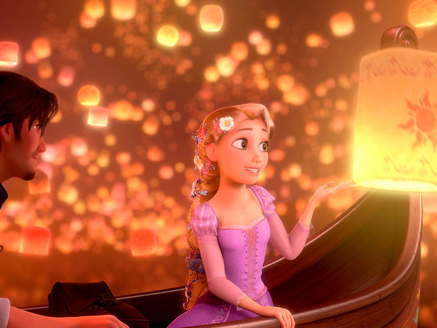 Finally seeing the lanterns gives Rapunzel the feeling of a dream come true.