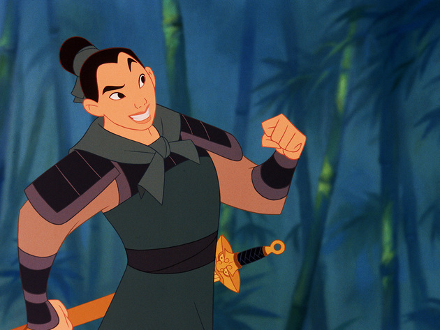 Mulan’s inner-warrior was just waiting for a chance to emerge.