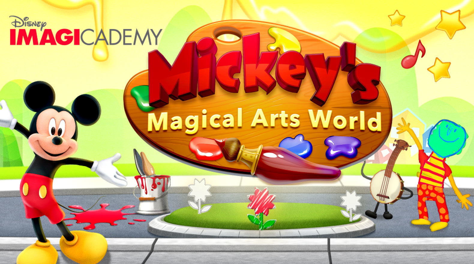 Mickey's Magical Arts World Gallery Disney Australia Games