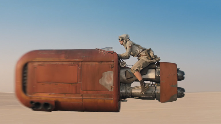 Rey's Speeder