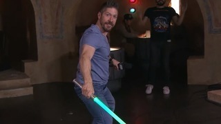 Ray Park Lightsaber Lesson - Star Wars Celebration Anaheim