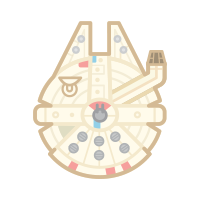 38_millennium-falcon_c9e5d484.png (200×200) | Millennium falcon, Star ...