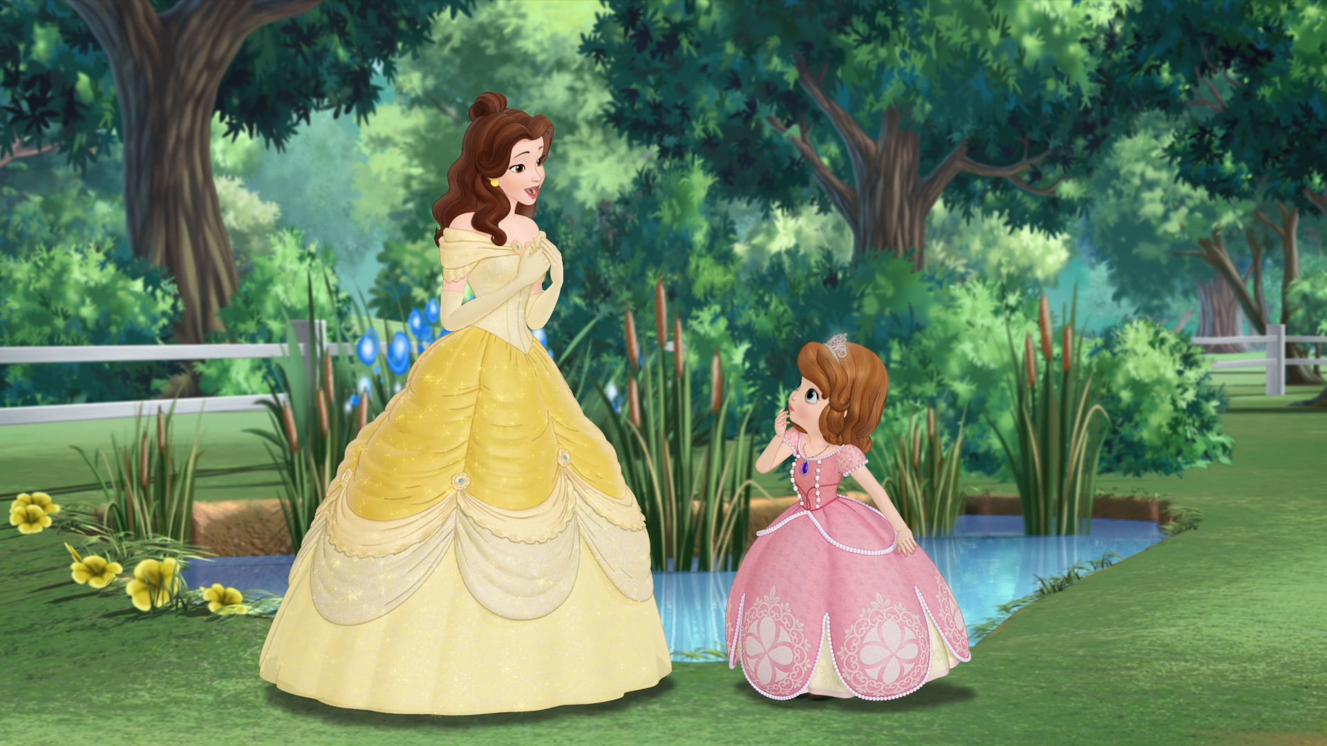 Small New World | Sofia the First | Disney Junior